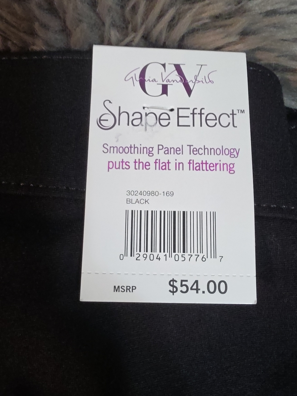Gloria Vanderbilt Black Shape Effect Women's Jeggings